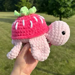 Crochet Fruit Turtles Handmade