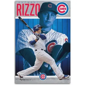 Anthony Rizzo Sports Player Poster Canvas Art Print for Room Aesthetic Wall Art Picture Living Room Decor Artistic Ornaments