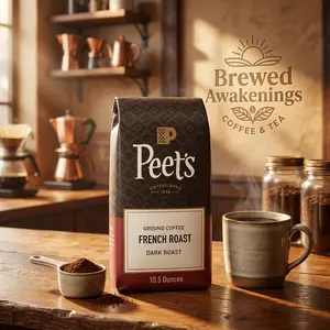 French Roast Blend — Dark Roast Ground Coffee, 10.5oz