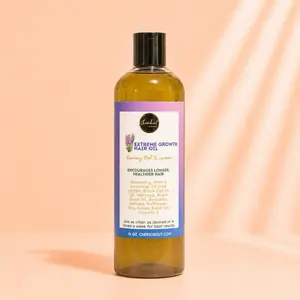 16oz Hair Growth Oil infused with Rosemary, Peppermint, Lavender  (shine, strength, growth) Aloe Avocado Jojoba Coconut
