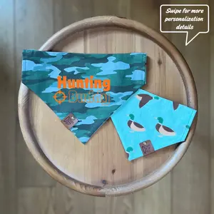 Huntin' Season / Reversible / Over-the-Collar / Pet Bandana