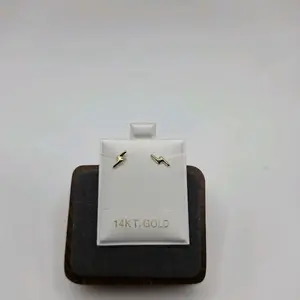 Aretes de 14K De Rayo