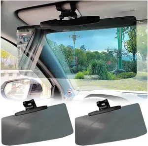 2/1 Pack Upgraded Car Sun Visor Extenders – Anti-Glare, UV-Blocking, Adjustable Angle, 12.6'' x 5.7'' Universal Fit for Cars – Safe Driving Accessories