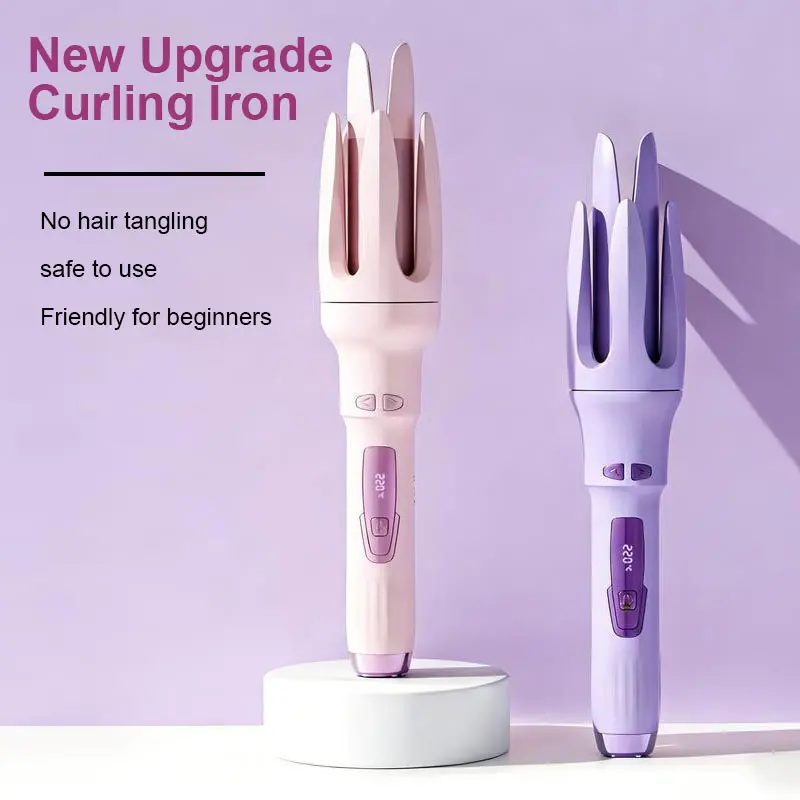 32mm Auto-Curler for Lazy Girls 4 Heat Settings for All Hair Types