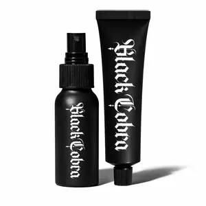 Black Cobra Tattoo Numbing Cream + Spray Duo – Black Cobra 4% Lidocaine Set for Tattoos, Waxing, Piercings, Pain Relief