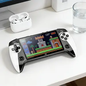Portable Retro Game Console 5.5 Inch Screen, 10 Emulator Handheld Player Ultra HD Graphics Birthday Father's Day Christmas Gift