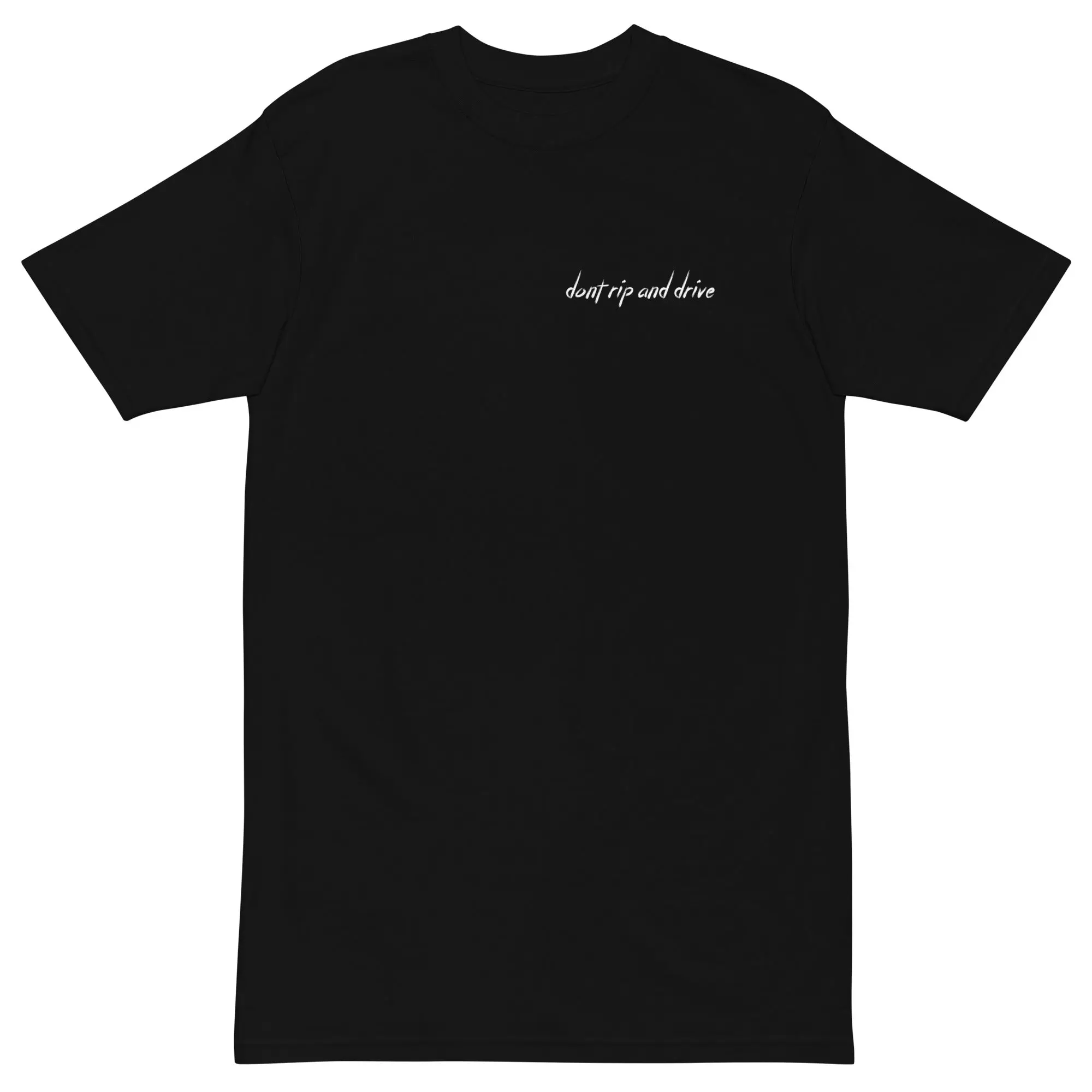 dont rip and drive tee - black