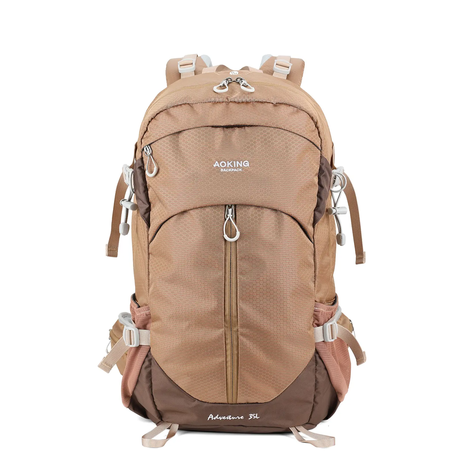 AOKING Hiking Backpack 40L for Outdoor Travel, Lightweight Waterproof Camping Rucksack for Men Women