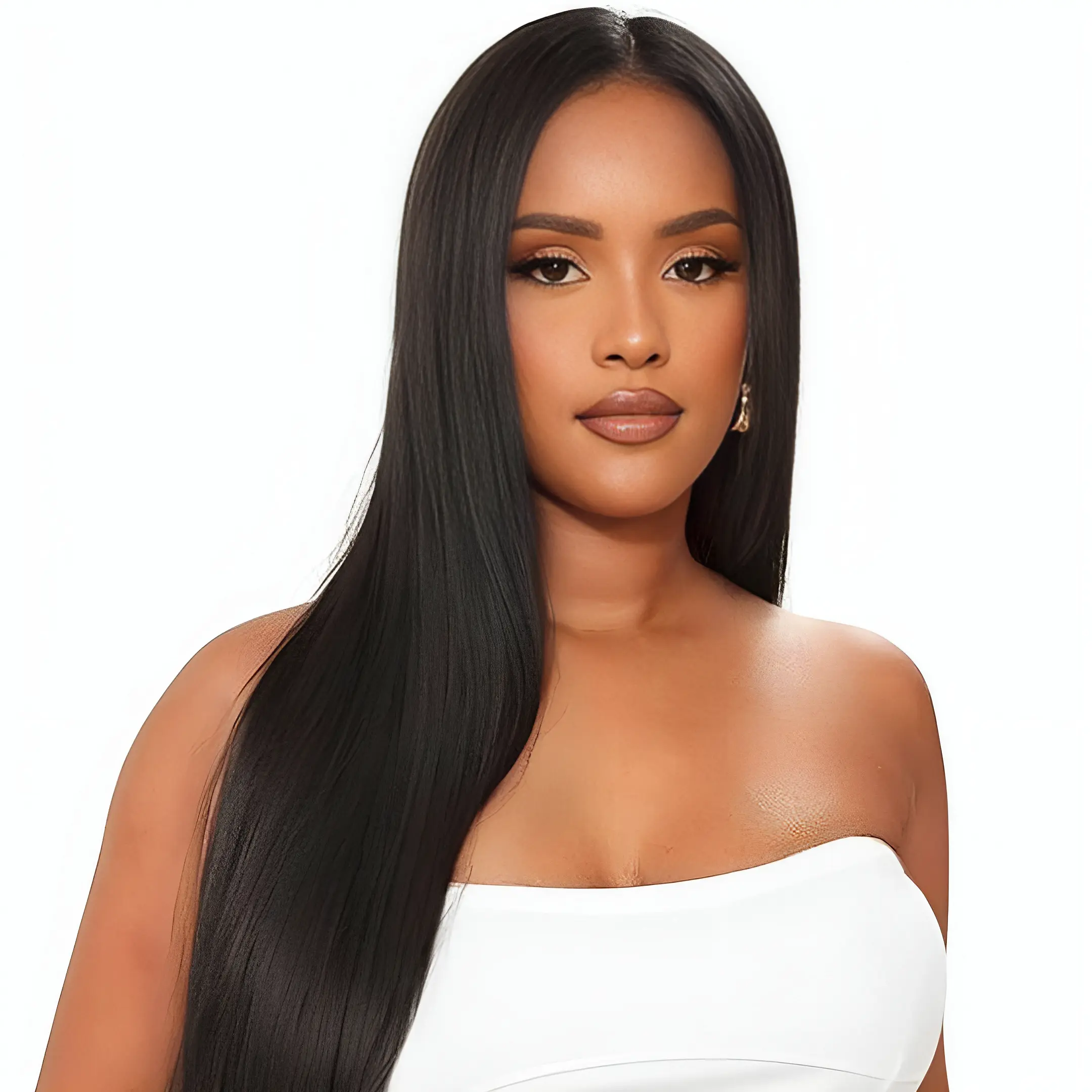 5x5 Wear and go wigs Glueless HD Lace Closure Wig Pre-cut Straight Human Hair Wigs Pre Plucked Wear and Go Wig Bleached Knots 200% Density #DealsForYouDays