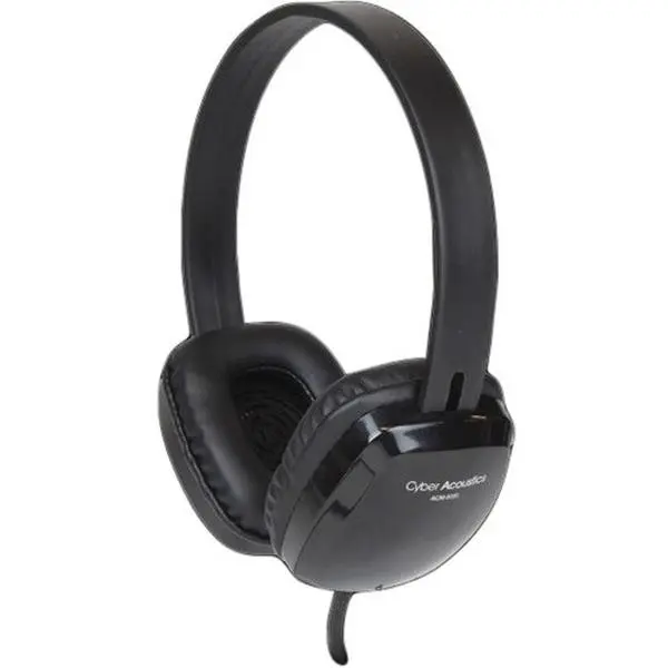 Cyber Acoustics ACM-6005 USB Stereo Headphones - Black