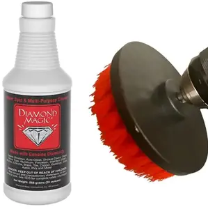 Diamond Magic 20oz & Drill Brush Combo Pack