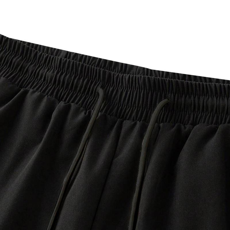 2 Pieces Men's Shorts, Casual Loose Shorts, Perfect Choice, Large Pocket Work Shorts, Summer Work Five-Point Pants