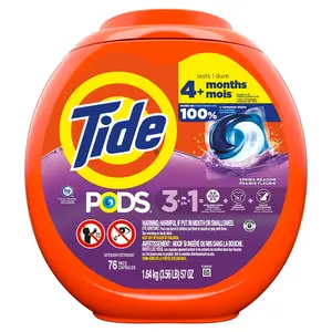 Tide PODS Laundry Detergent Soap Pacs, Spring Meadow Scent