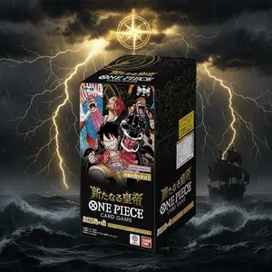 One Piece Japanese OP-09 Emperors in the New World Booster Pack sealed break from sealed box