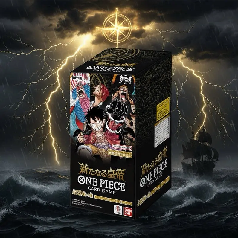 (PA)One Piece Japanese OP-09 Emperors in the New World Booster Pack sealed break from sealed box