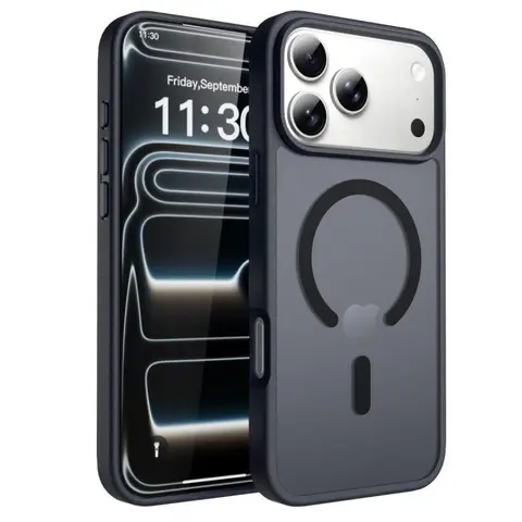Phone Case Suitable for iPhone 18 Pro Max 18 Pro 17 Pro Max 16 15 13 12 Series, Supports Magnetic Suction Wireless Charging Matte Translucent Anti-Shock And Anti-Fall Apple Mobile Phone Case Smartphone Protection,High-End Matte Skin-Touch Phone Case