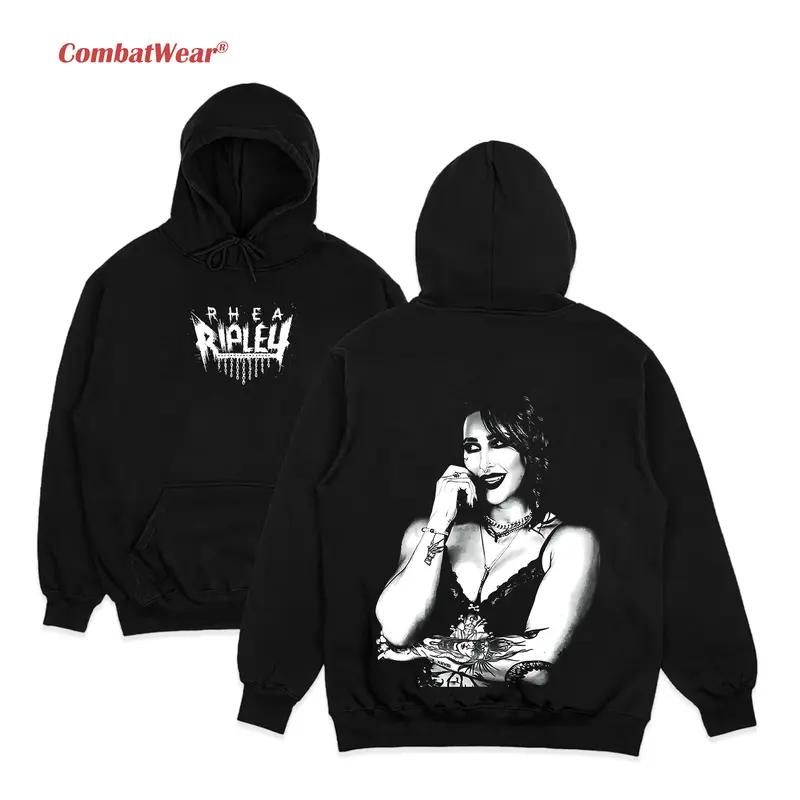 RHEA RIPLEY HOODIE, Wrestling Hoodie, Wrestling Gift, WWE Hoodie, Gift for Him Gift For Her Hoodie Sweatshirt
