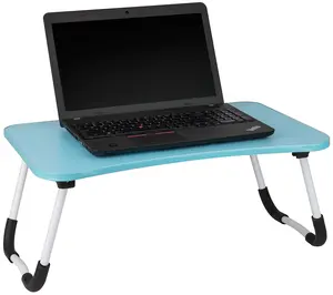 Portable Foldable Lap Desk with Adjustable Legs for Bed Couch Sofa Laptop Tray Table