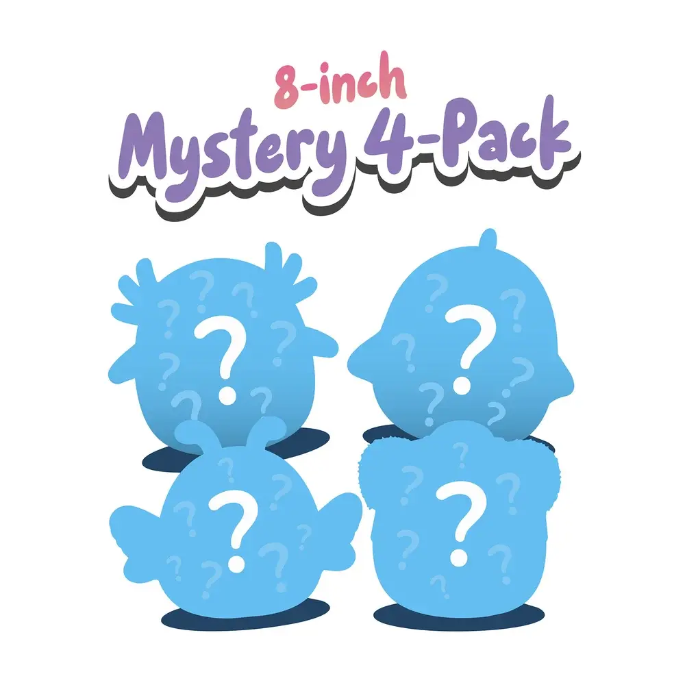 Squishmallows Mystery Box Blind Bag Set – Assorted Characters, Multi-Size & Multi-Pack Options, Perfect Gift