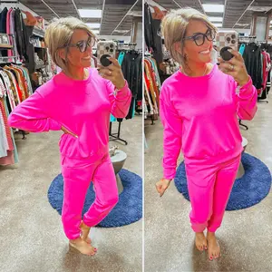 Classy On The Weekend Set - Hot Pink