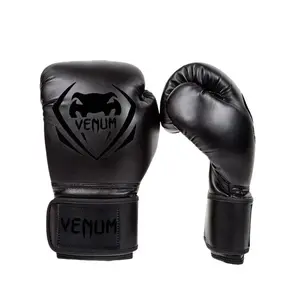 Venum Contender Boxing Gloves - Black/Black