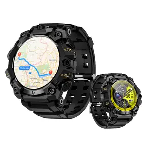 LOKMAT 2 PRO Smartwatch dual cameras 1.508-inch AMOLED screen 4G smart Calling watch Android 8.1 system SIM card Wi-Fi GPS Bluetooth  64G memory  supports downloading apps Adjustable Aluminium