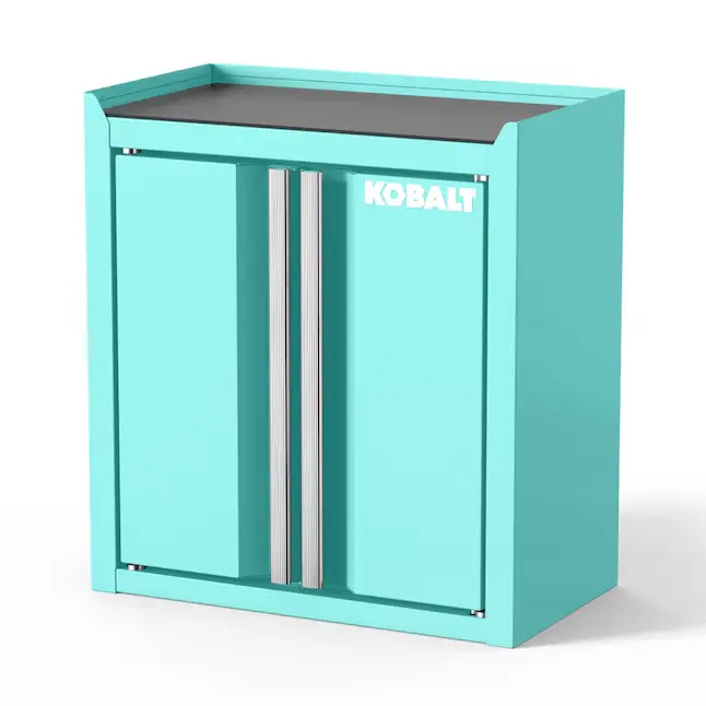 Kobalt  Mini Cabinet - Teal Portable Toolbox BRAND NEW VARIANT Durable Toolbox Durable Metal Box Tool Storage Box Tool Box Organizer Magnetic Toolbox Mechanic Tool Storage