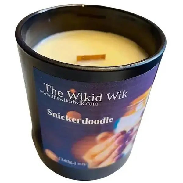 Snickerdoodle - Scented Soy Candle (NEW)...Warm, cozy, and comforting — like fresh snickerdoodle cookies straight from the oven.