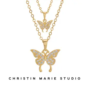 Tiny Wings Butterfly Necklace
