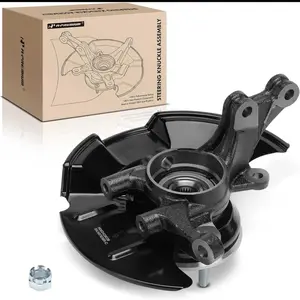 A-Premium Front Right Steering Knuckle & Wheel Bearing Hub Assembly for Hyundai Elantra 2007-2012 4-Wheel ABS Passenger Side