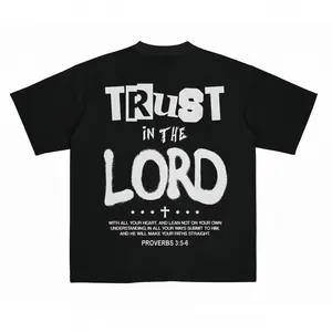 Christian Vintage Cotton Polyester Men's T - Shirt for Faith - Inspired Wear