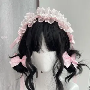 Lolita fashion hair band girl cute sweet Japanese hair accessories all-match headwear