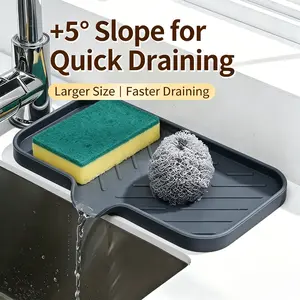 Thick High-Density Dish Sponge Block, Dishwashing Sponge, Dual-Sided Durable Kitchen Cleaning Tool, Magic Sponge for Pots and Drains, Home Essentials