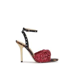 Neveny High Heel in Red Bandana
