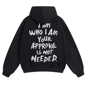 I Am Who I Am Your Approval Is Not Needed Unisex pure cotton sweatshirt Graphic Hoodie