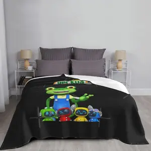 Geckos Garage Blanket Bedspread On The Bed Travel Bedspread