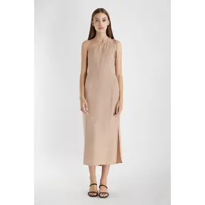 Erika One Shoulder Slip Dress