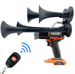Quad Train Horn for Ridgid® 18v Battery
