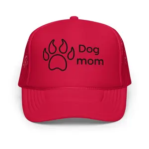 DOG MOM Foam trucker hat