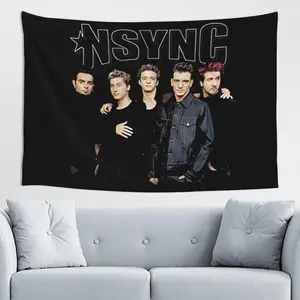 NSYNC tapestry wall art, suitable for aesthetic wall decoration 40 X 60 inches