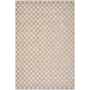 Anthea Beige Washable Area Rug