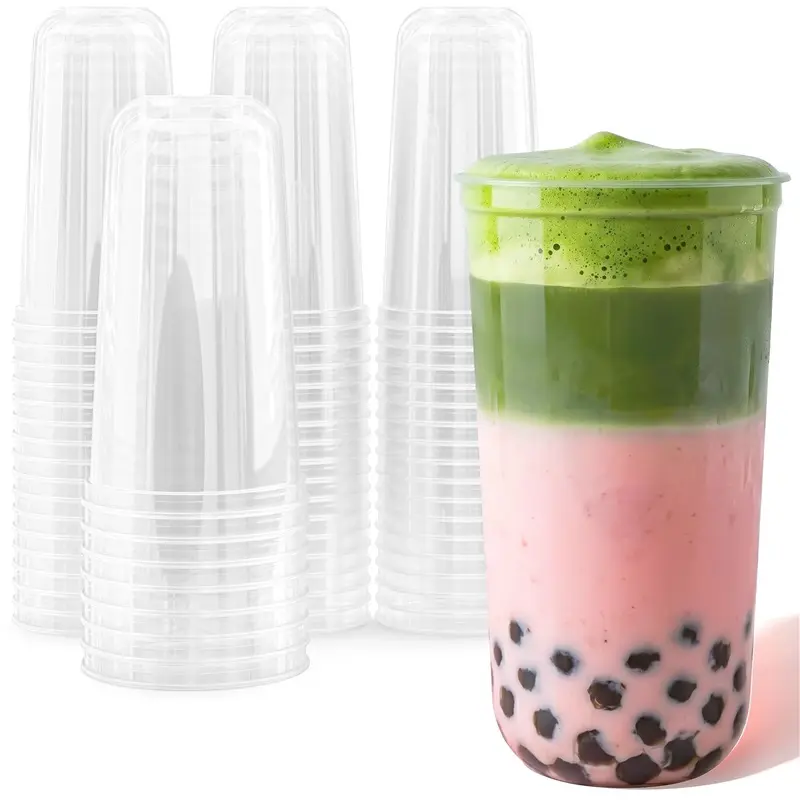 Compostable U Shape Cup - 24oz (100 Pack)