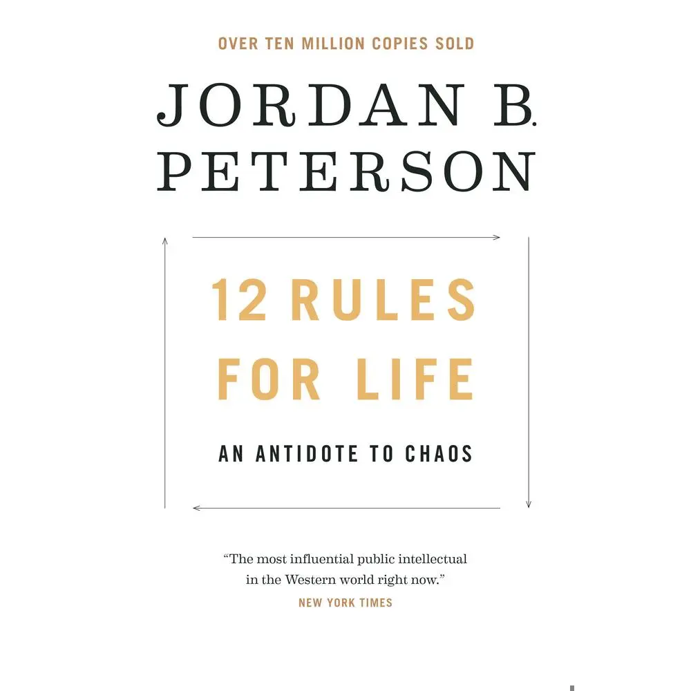 USED Book - 12 Rules for Life: An Antidote to Chaos by Peterson, Jordan B. (Hardcover) - english
