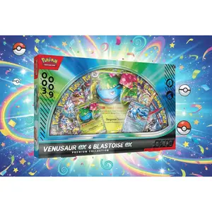 Venusaur ex & Blastoise ex Premium Collection