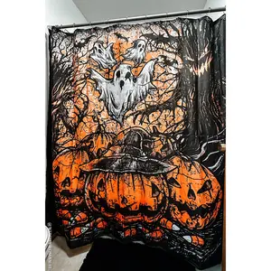 Spooky Season Shower Curtain