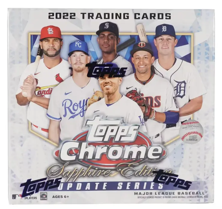 2022 TOPPS CHROME SAPPHIRE HOBBY PACK