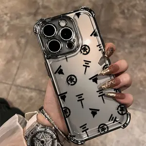 Tokio Hotel Singer Logo Pattern Mobile Phone Cases for iPhone 17 16 15 14 13 12 11 PRO MAX PLUS and 16E 17 AIR Series Soft and Transparent Anti-Fall Electroplated Back Cover