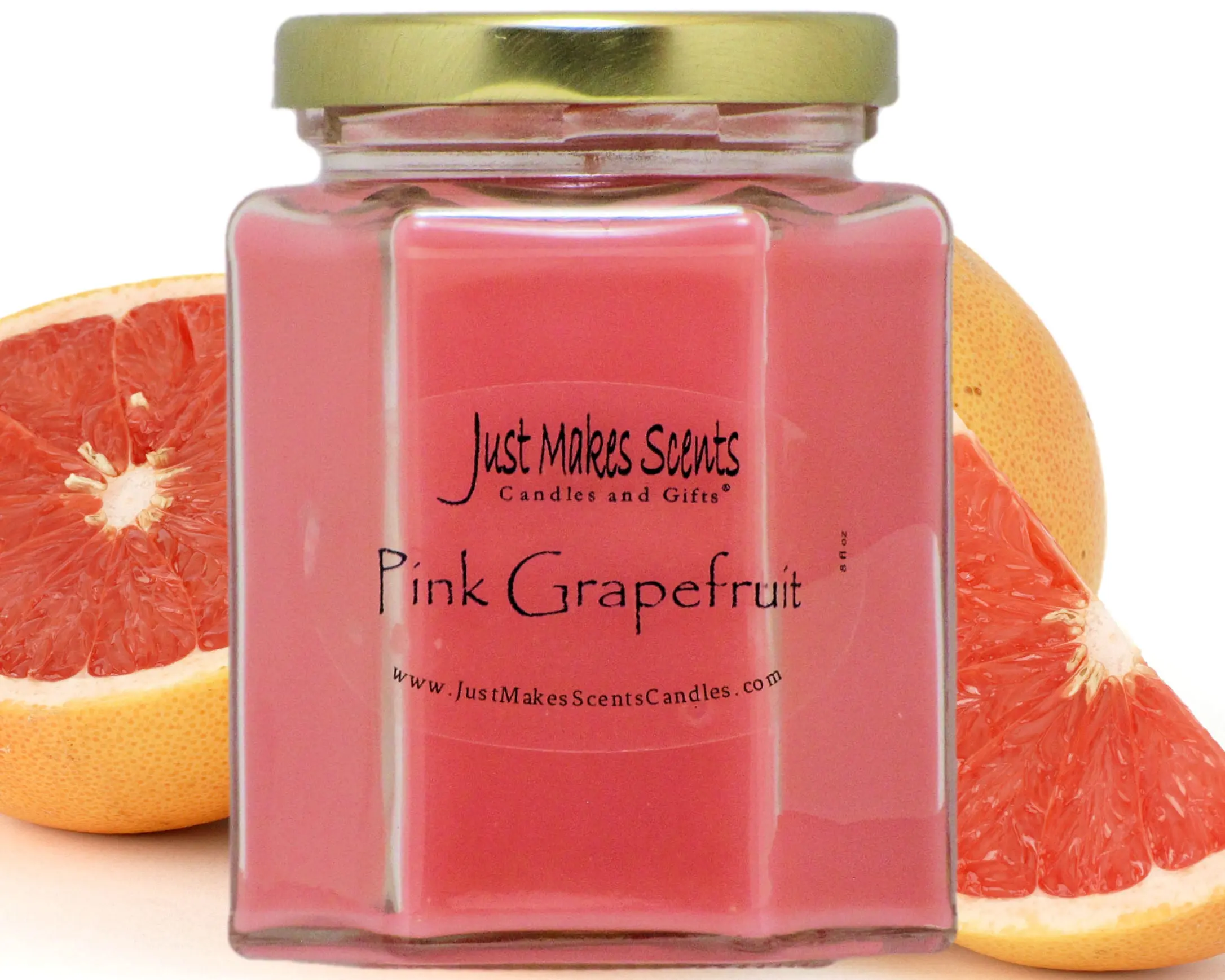 Pink Grapefruit Scented Candle