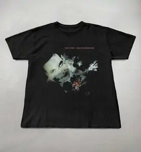 The Cure Disintegration T-shirt, Unisex Cotton shirt, The Cure Graphic tee, 90s Band tee, Retro Graphic Tees,  Cute shirts, Trendy shirts