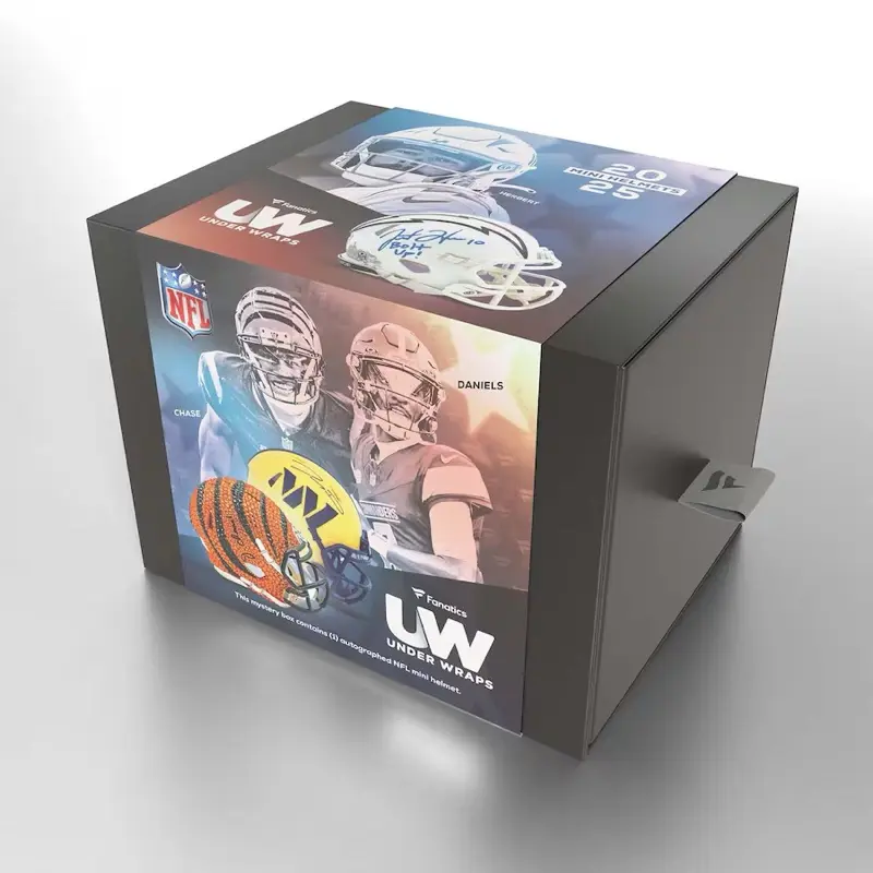 2025 Under Wraps NFL Single Mini Helmet Mystery Box 2025 Under Wraps NFL Single Mini Helmet Mystery Box